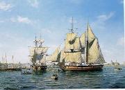 unknow artist Seascape, boats, ships and warships. 112 oil painting picture wholesale